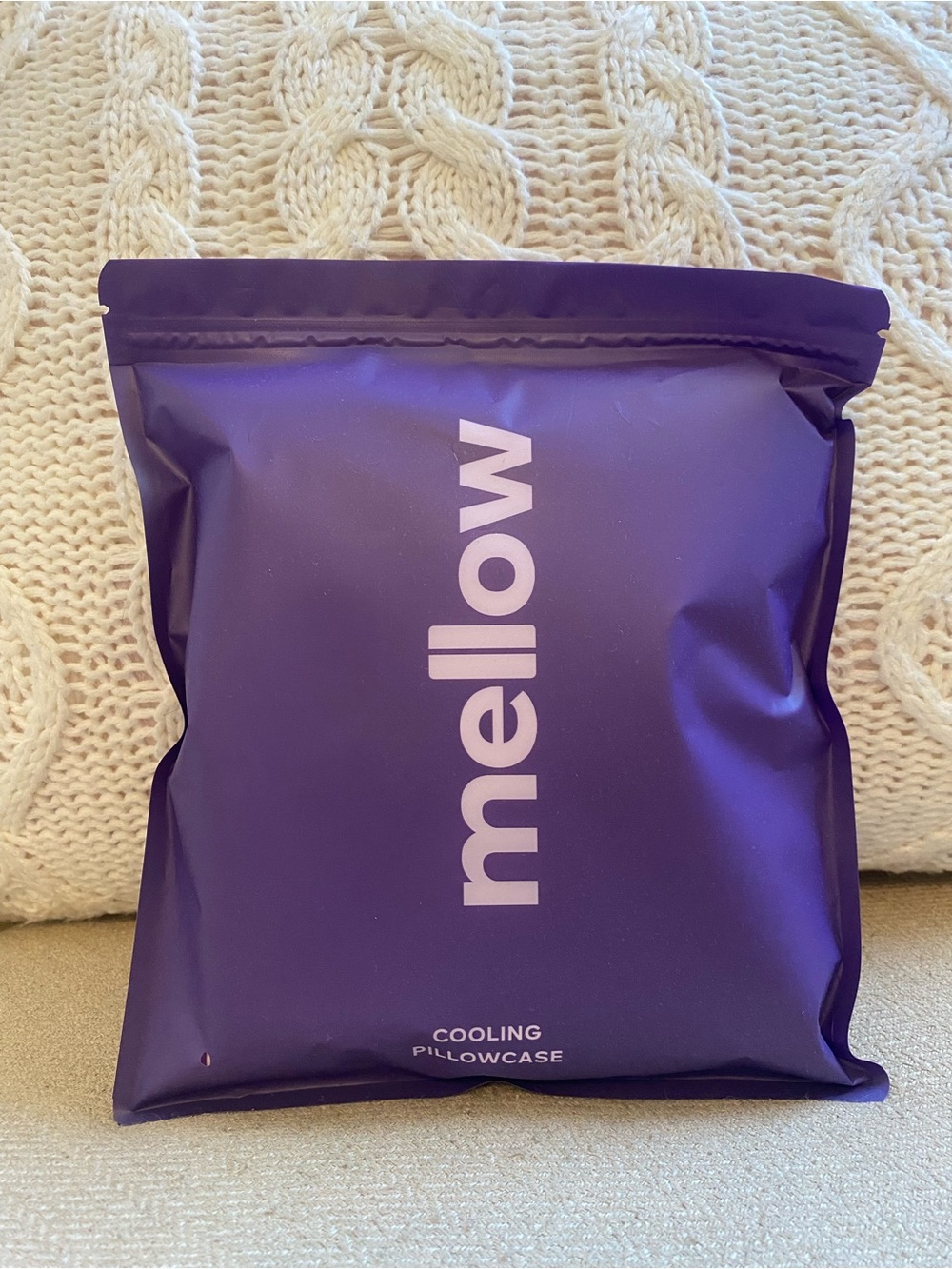 Mellow Cooling Pillowcase in Purple